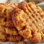 3-Zutaten Erdnussbutter Kekse - featured image