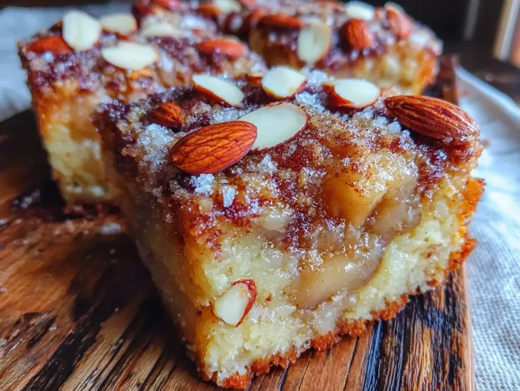 Apfelkuchen mit Zimt und Mandeln - featured image