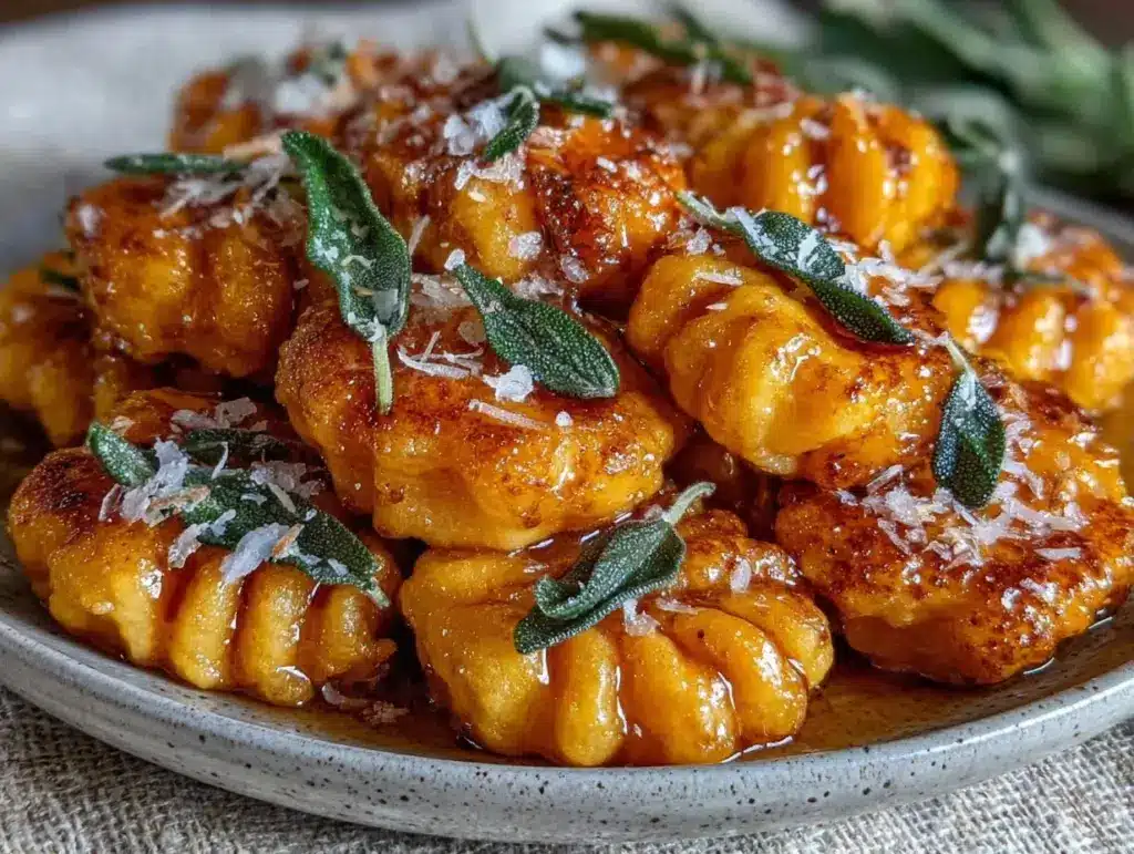 cremige Kürbis-Gnocchi - featured image