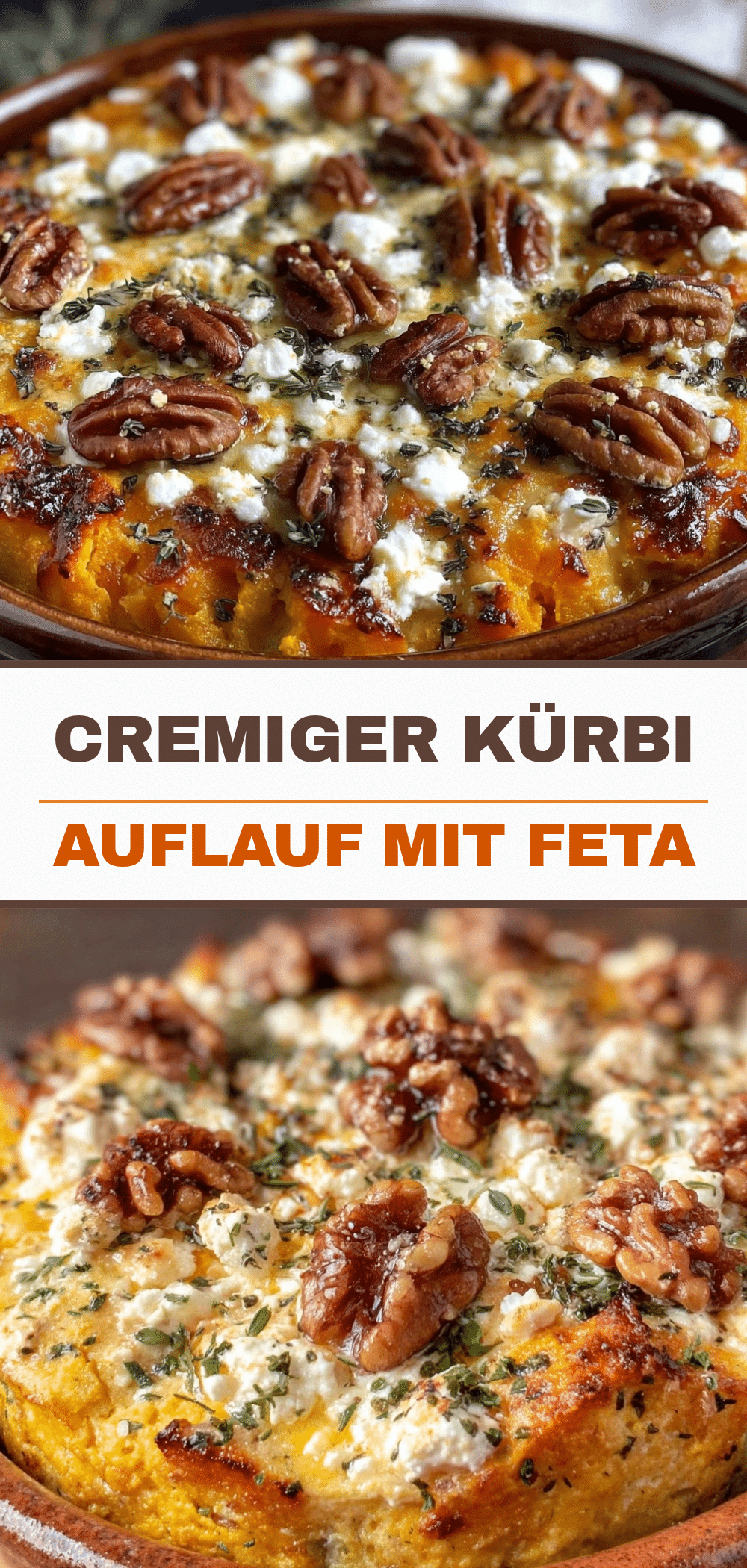 Cremiger Kürbis-Auflauf mit Feta: 5pm Rettung 5 cremiger Kürbis-Auflauf mit Feta recipe