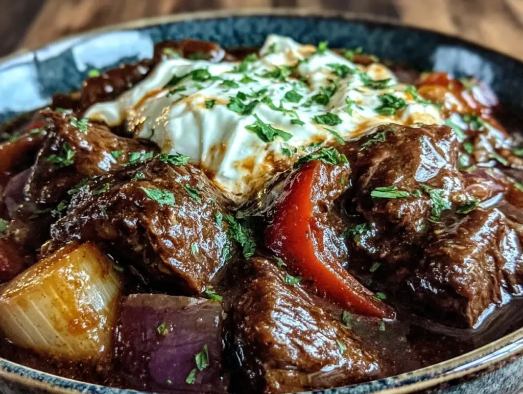 Cremiges Instant Pot Rindergulasch - featured image
