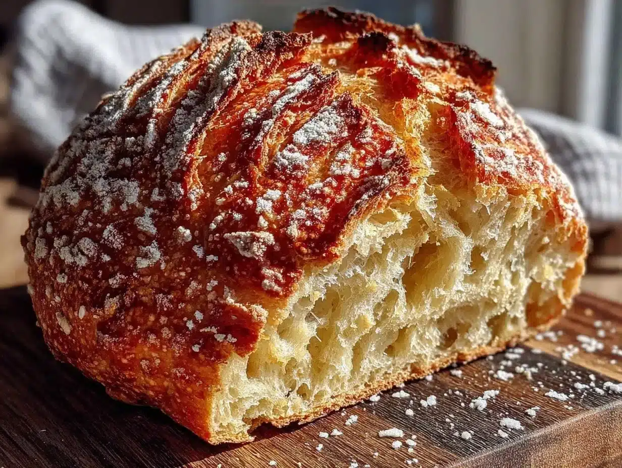 Einfaches Sauerteigbrot ohne Starter: 5pm Rettung 4 einfaches Sauerteigbrot ohne Starter preparation steps