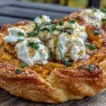 Erntedank Kürbistarte mit Ziegenkäse - featured image