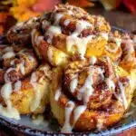 flauschige Herbst Zimtschnecken - featured image