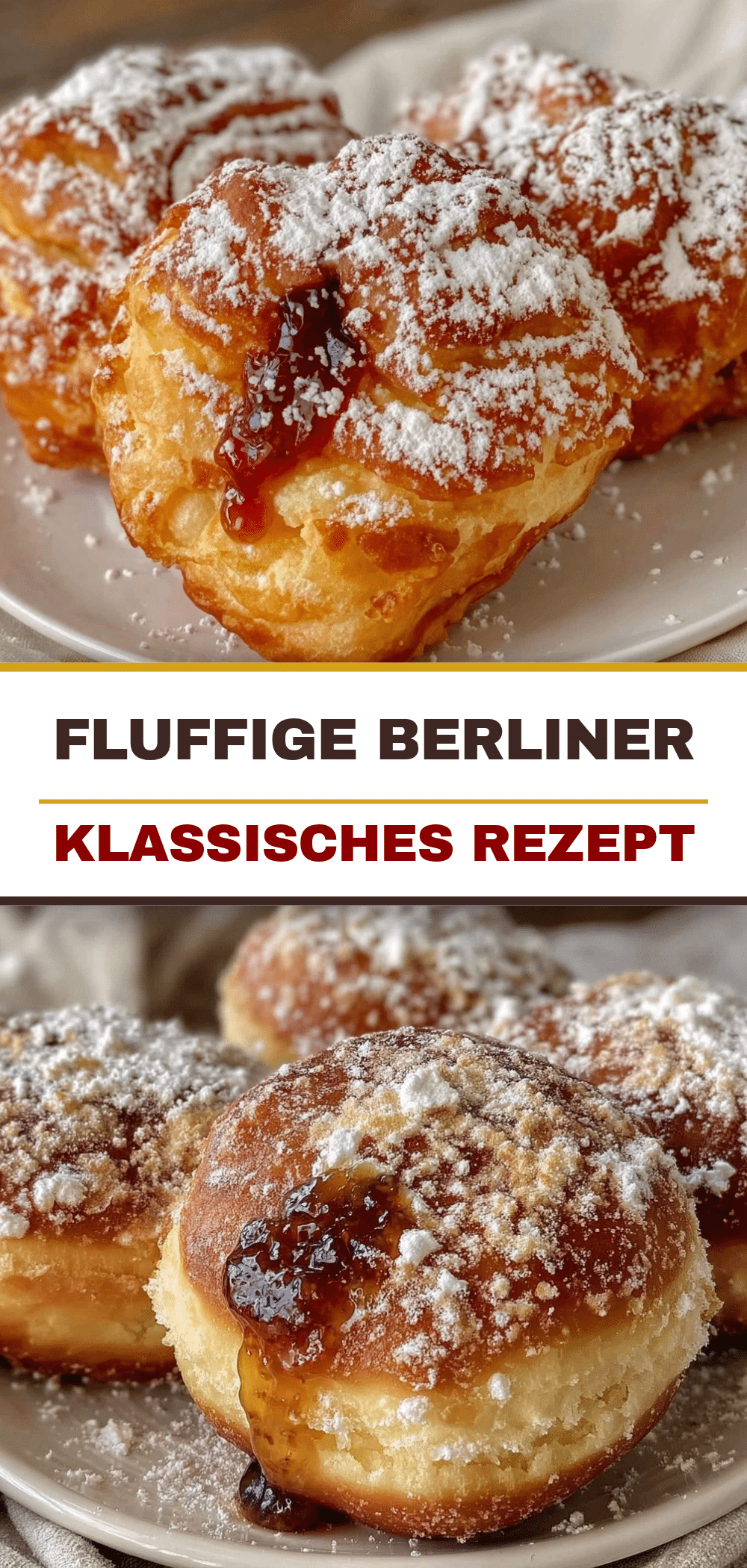 Fluffige Berliner Pfannkuchen: So geht’s super schnell 5 fluffige Berliner Pfannkuchen recipe