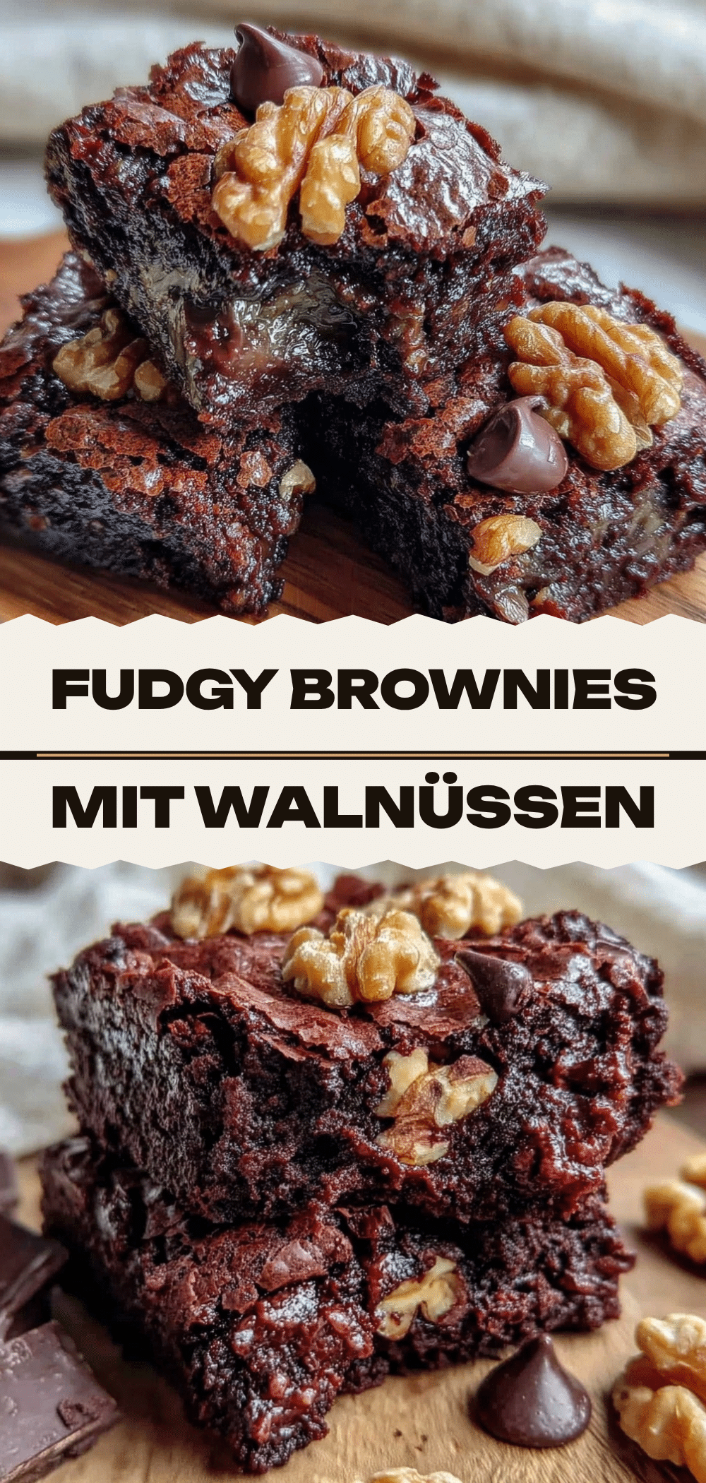 Fudgy Brownies mit Walnüssen: 5pm Rettung & Easy One-Pan 5 Fudgy Brownies mit Walnüssen recipe