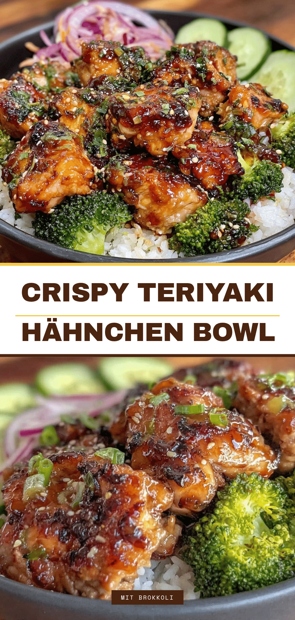 Hähnchen-Teriyaki Bowls: 30 Min Meal Prep 5 Hähnchen-Teriyaki Bowls recipe