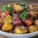 knusprige Bratkartoffeln mit Speck - featured image