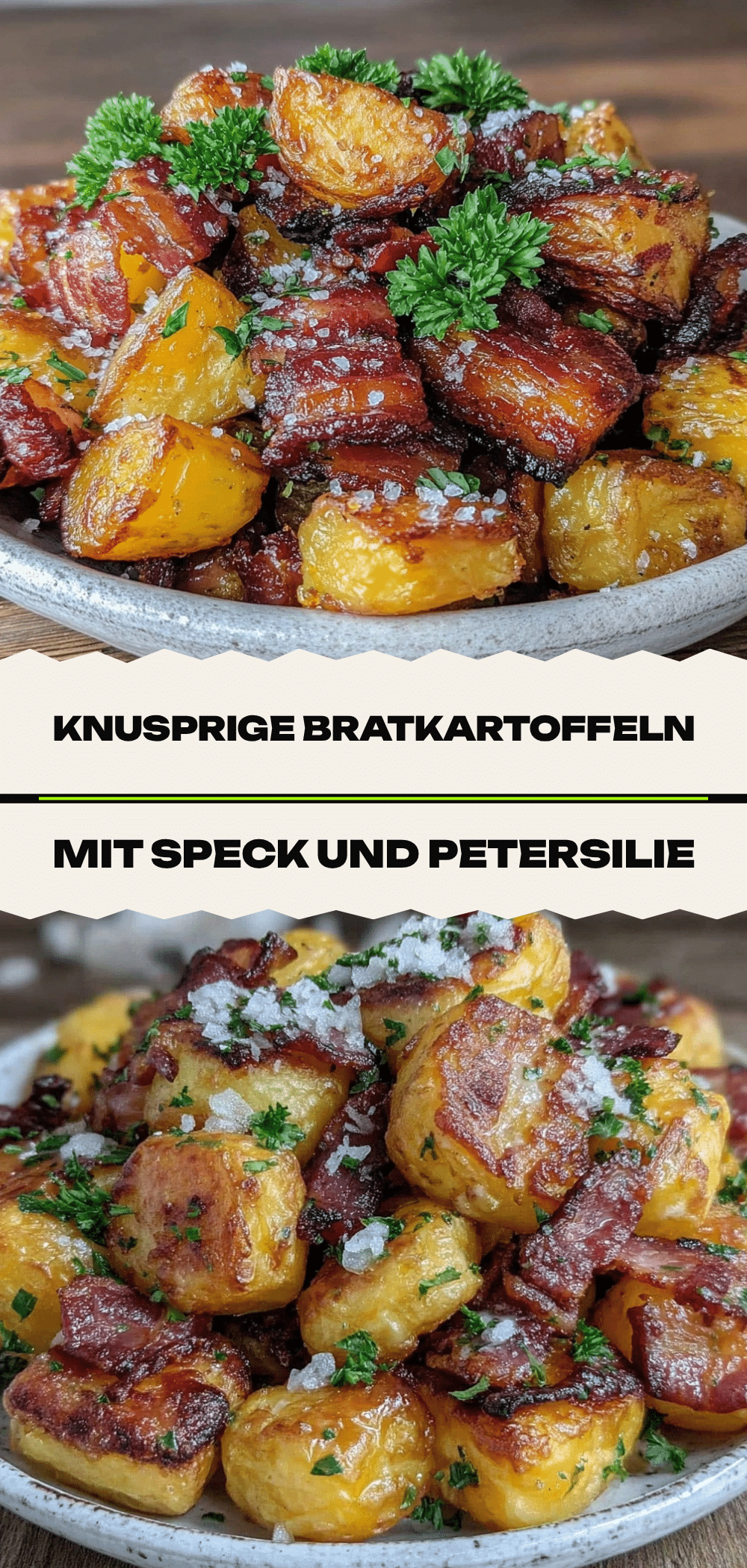 Knusprige Bratkartoffeln mit Speck: 15 Min. Einfach 5 knusprige Bratkartoffeln mit Speck recipe