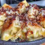 knusprige gebratene Maultaschen - featured image