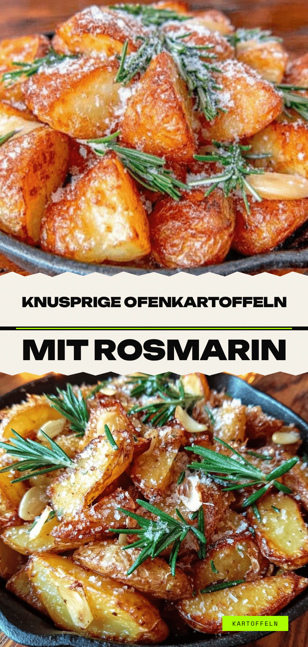 Knusprige Ofenkartoffeln: 5pm Rettung 5 Knusprige Ofenkartoffeln recipe