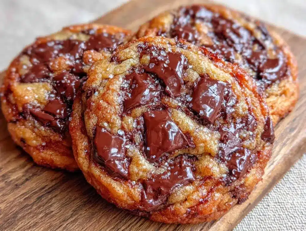 knusprige Schoko-Cookies - featured image
