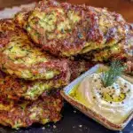 Knusprige Zucchini-Puffer - featured image
