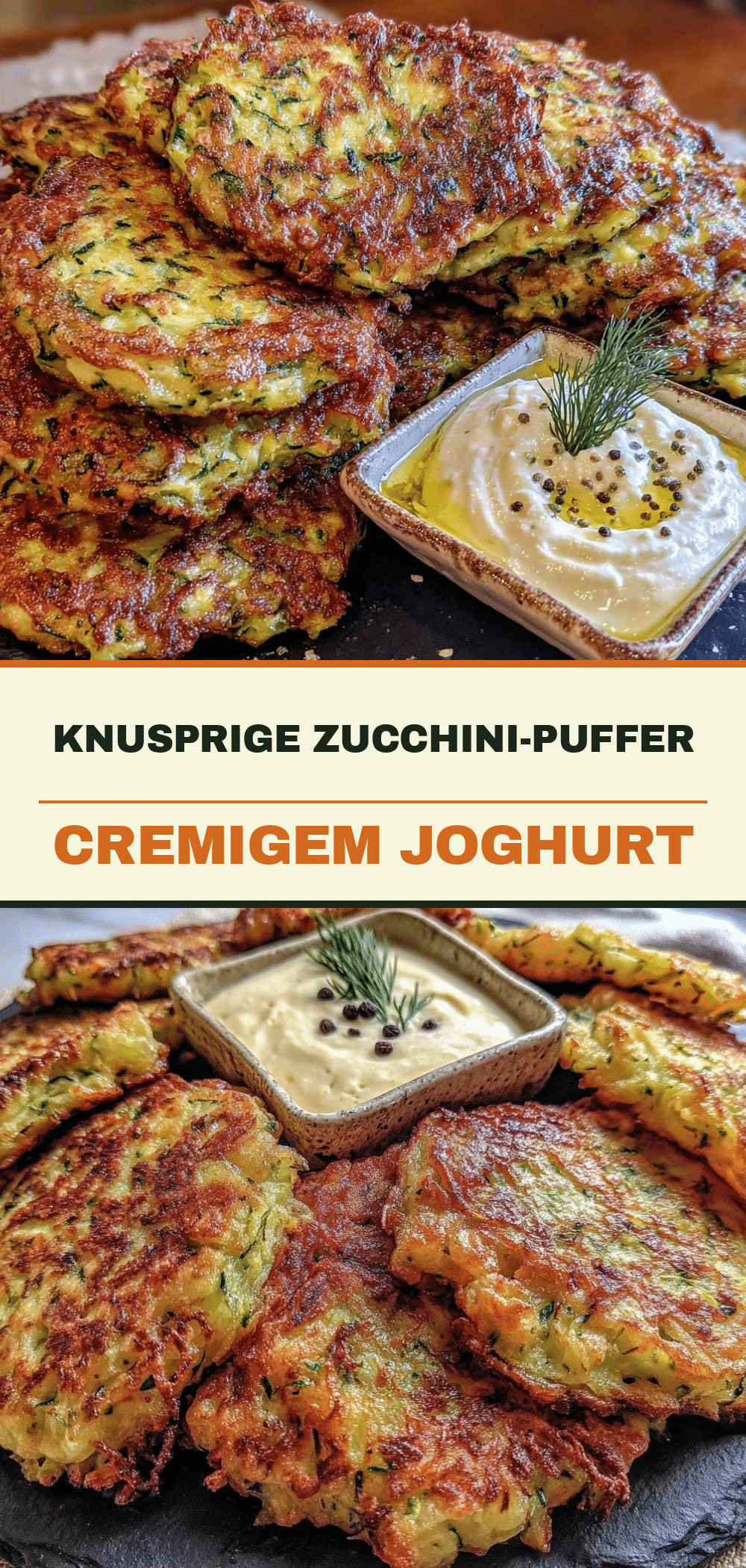 Knusprige Zucchini-Puffer: 1-Pfanne, 15 Min. 5 Knusprige Zucchini-Puffer recipe