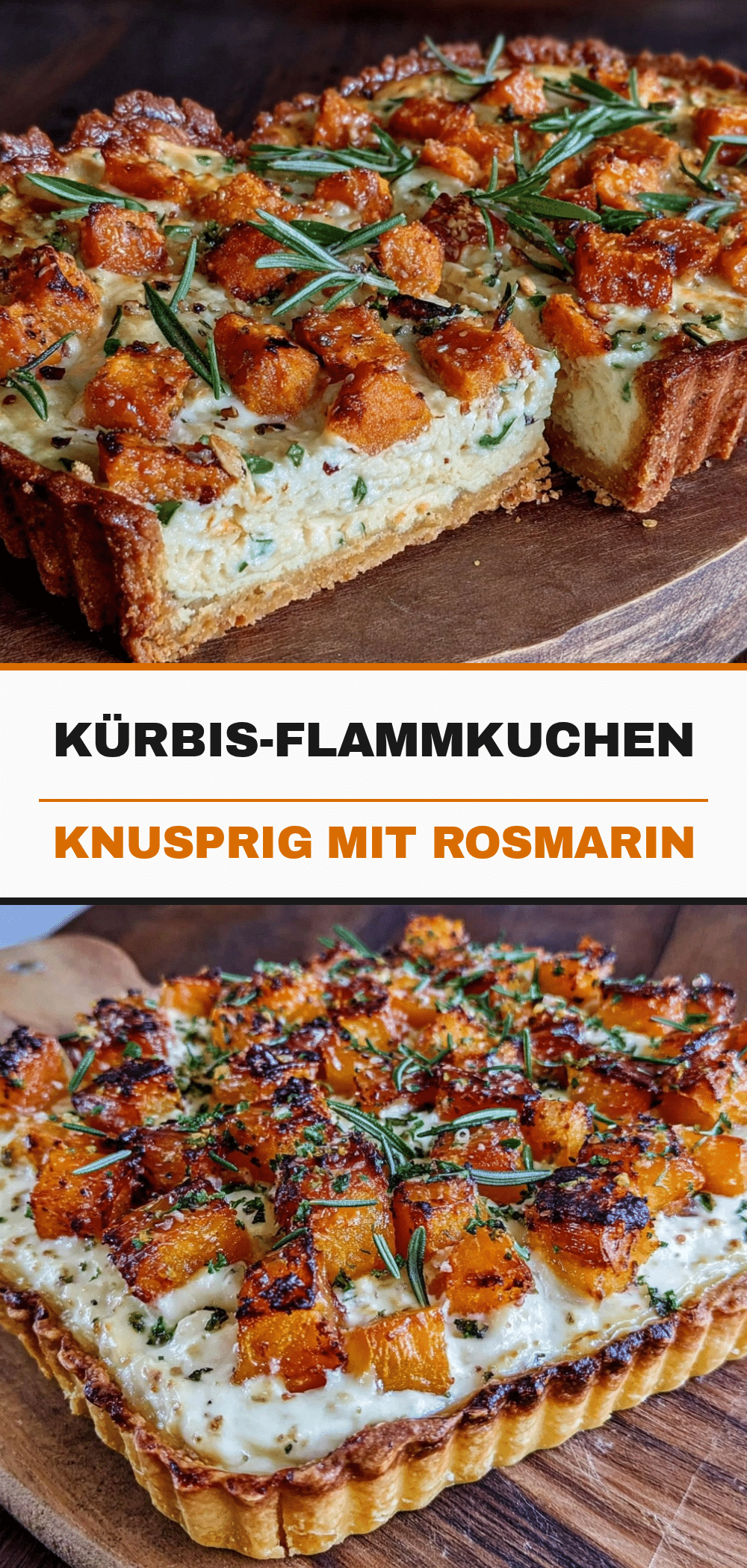 Flammkuchen: Knuspriger Kürbis in 20 Min 5 Knuspriger Kürbis-Flammkuchen in 20 Min recipe