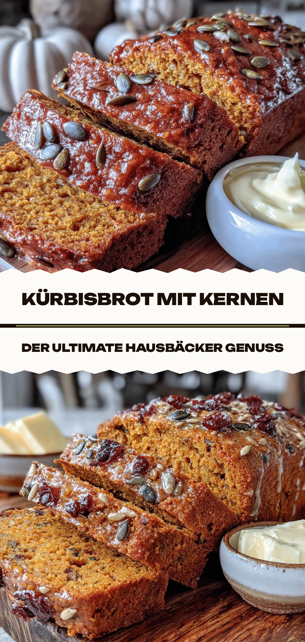 Kürbisbrot mit Kernen: Hausbäcker Art in 10 Min 5 Kürbisbrot mit Kernen recipe