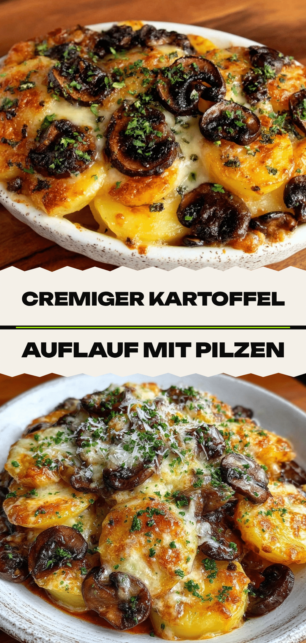 Laktosefreier Kartoffelauflauf mit Pilzen: 30 Min Meal 5 laktosefreier Kartoffelauflauf mit Pilzen recipe