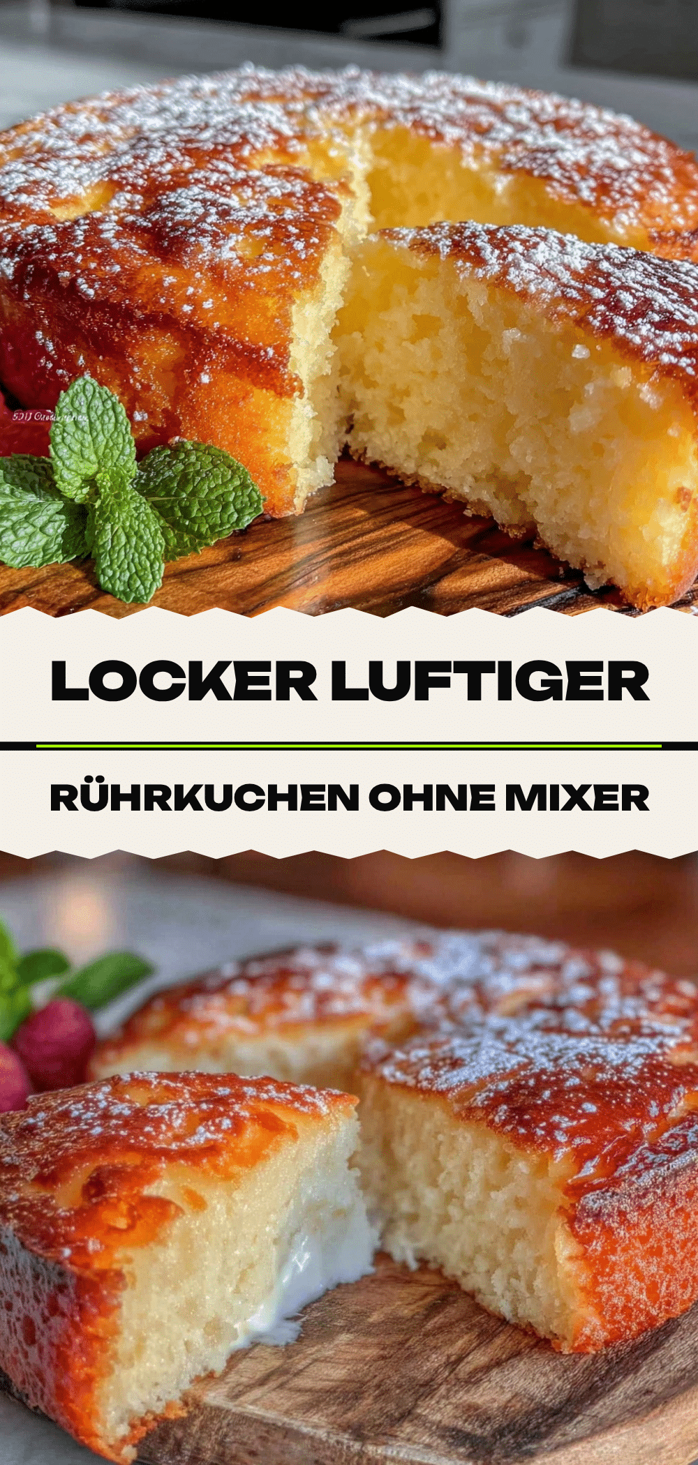 Lockerer Rührkuchen ohne Mixer: 10 Min Quick Fix 5 Lockerer Rührkuchen ohne Mixer recipe