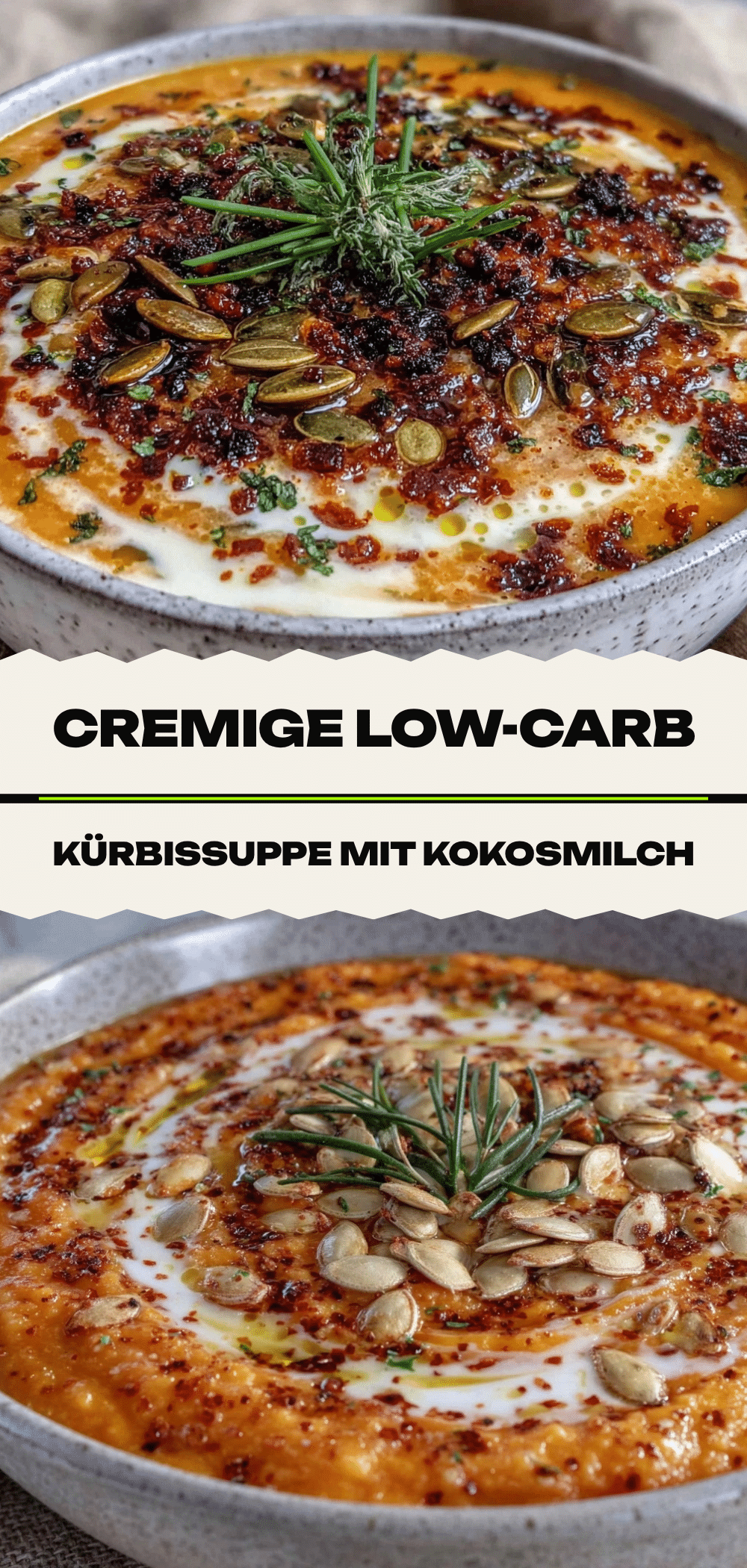 Low-Carb Kürbissuppe: Perfekt in 15 Min 5 Low-Carb Kürbissuppe mit Kokosmilch recipe