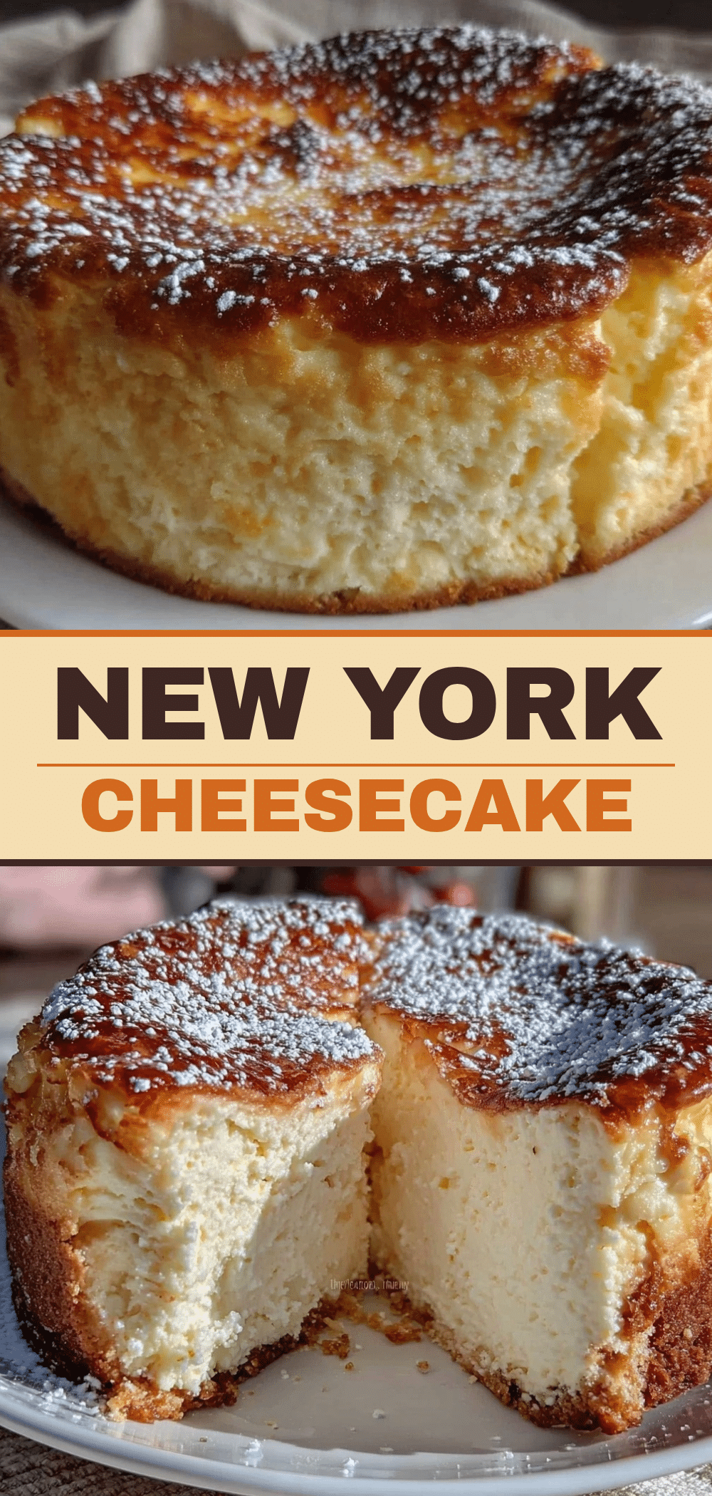 Luftiger New York Cheesecake ohne Boden: Schnelles Dessert 5 Luftiger New York Cheesecake ohne Boden recipe