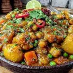 schnelle Kichererbsen Curry Pfanne - featured image