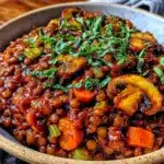 vegane Linsenbolognese - featured image
