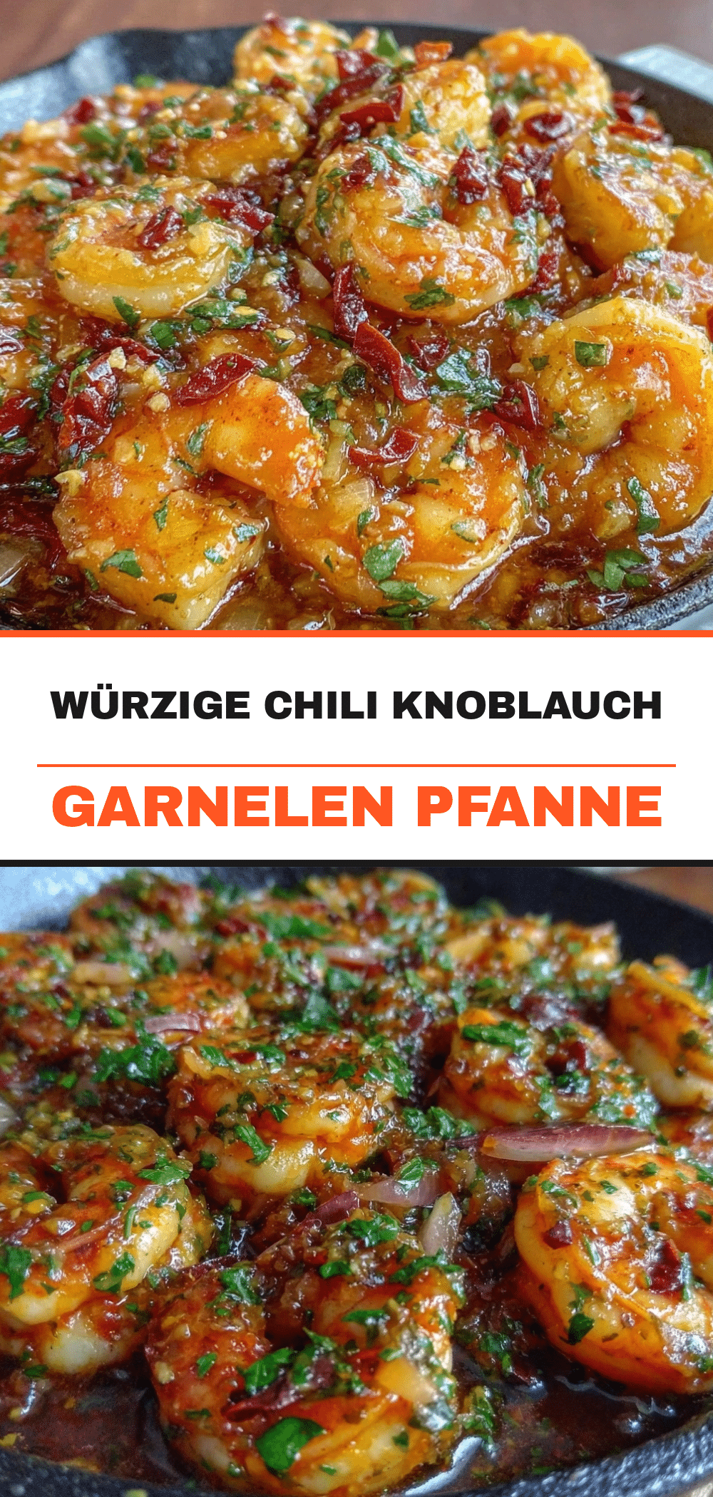 20-Min Würzige Garnelen-Pfanne: 10-Minute Schnelles Abendessen 5 Würzige Garnelen-Pfanne recipe