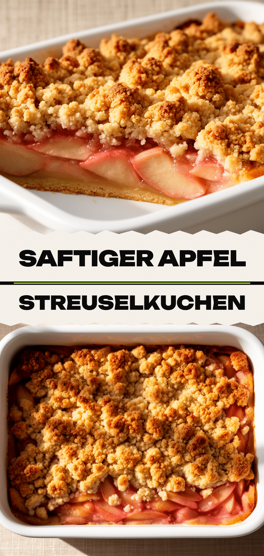 Apfel-Streuselkuchen vom Blech: Der 5-Schritte Saftige 5 Apfel-Streuselkuchen vom Blech recipe