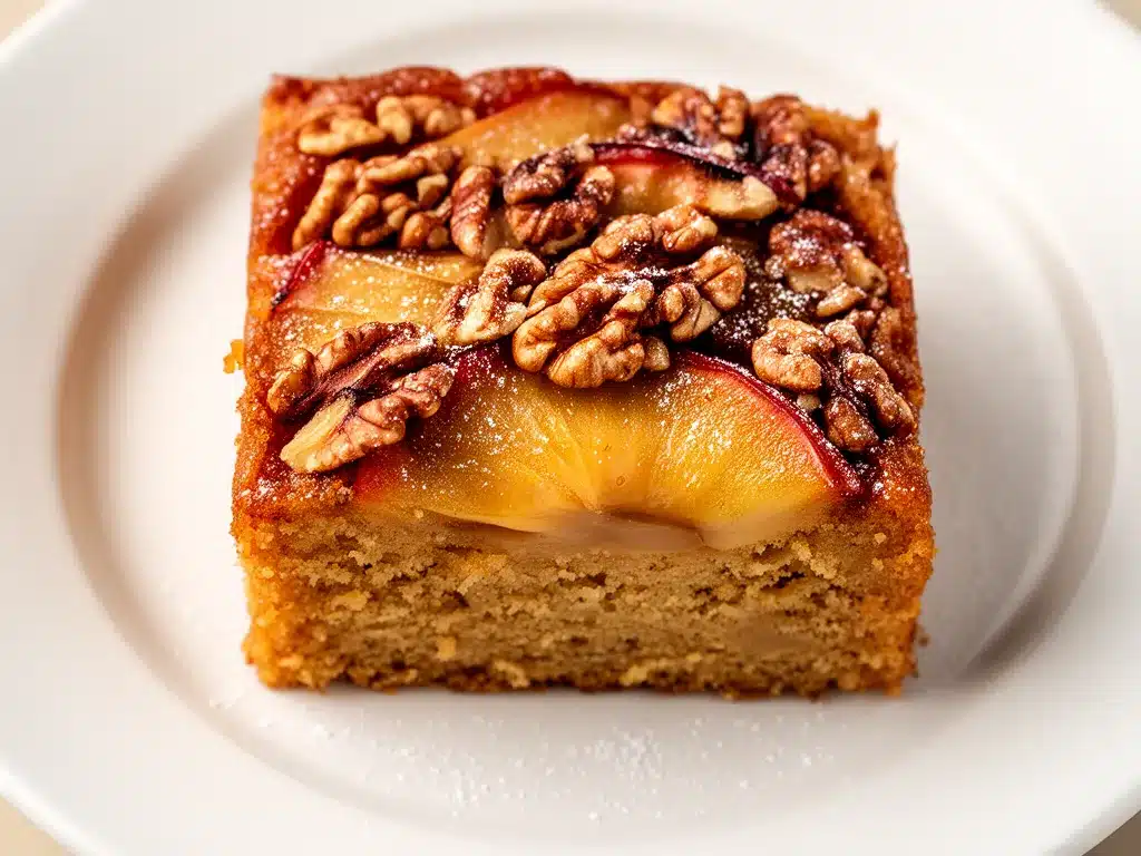 Apfel-Walnuss-Kuchen: Der beste, saftige & karamellisierte Kuchen in 45 Min 4 Apfel-Walnuss-Kuchen preparation steps
