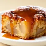 Birnenkuchen mit Karamellsoße - featured image