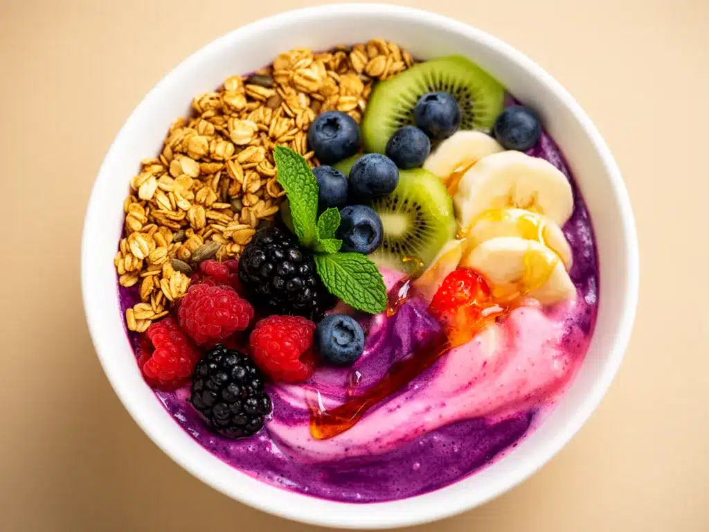 Cremige Beeren Smoothie Bowl: 5 Min. Rezept 4 cremige Beeren Smoothie Bowl preparation steps