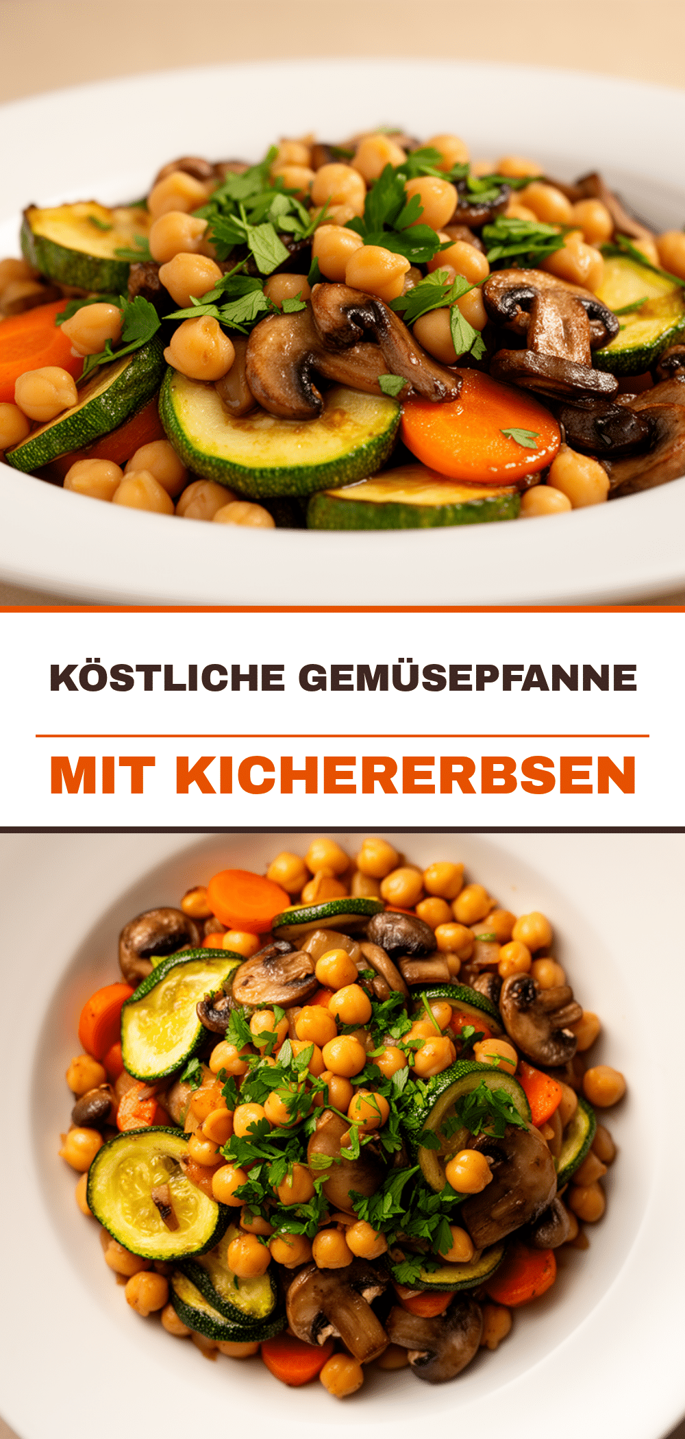 Cremige Kichererbsen Gemüsepfanne: 20 Min einfaches Rezept 5 cremige Kichererbsen Gemüsepfanne recipe