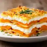 cremige Kürbis-Lasagne - featured image