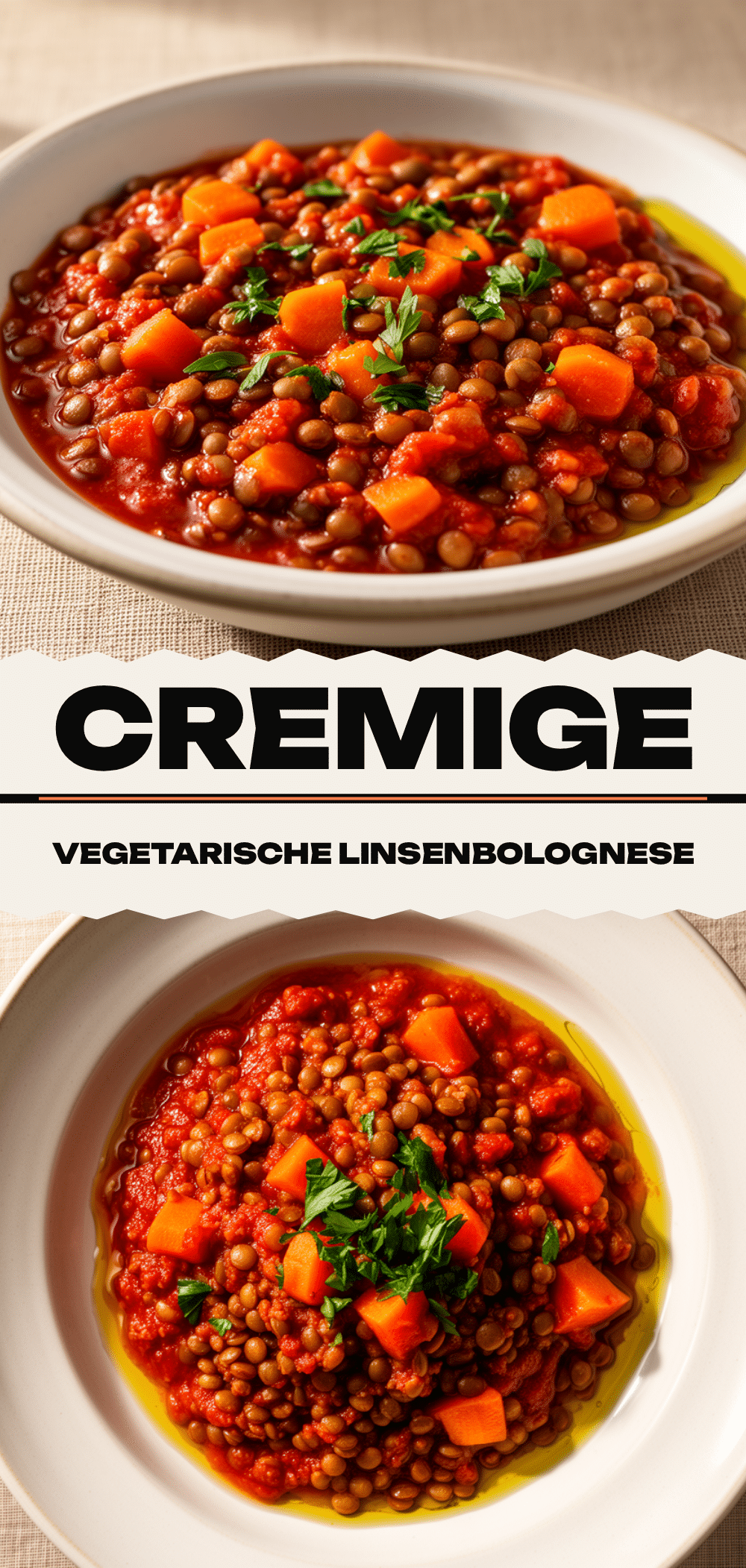 Cremige Linsenbolognese: Einfaches Rezept in 20 Min 5 cremige Linsenbolognese recipe