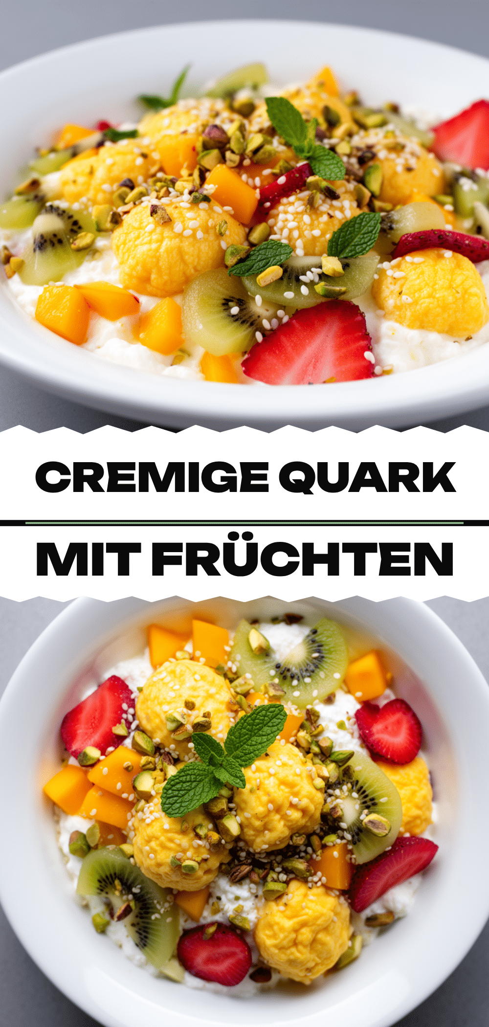 Cremige Quarkspeise mit frischen Früchten: Das perfekte Dessert 5 cremige Quarkspeise mit frischen Früchten in 10 Min recipe