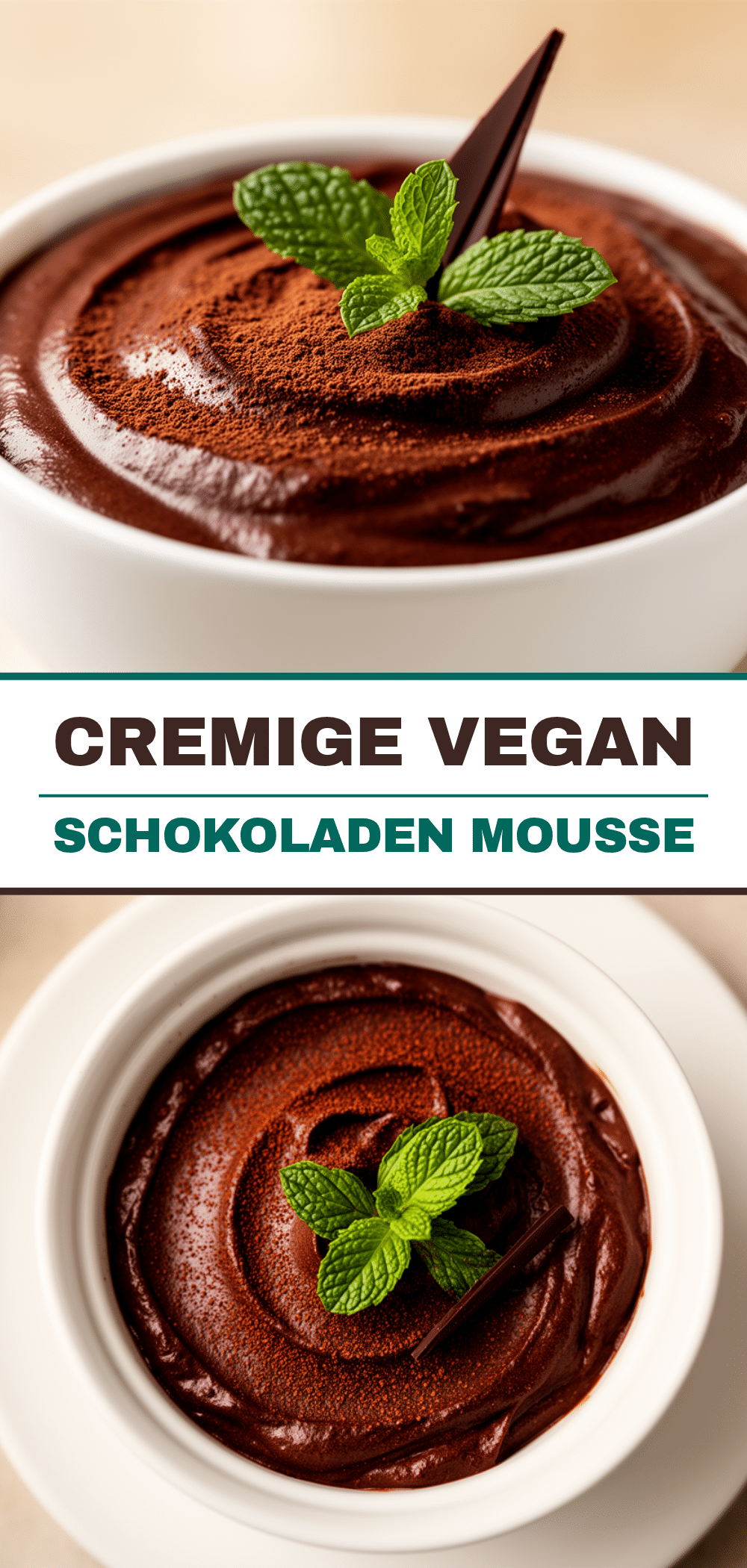 Cremige Vegan Schokoladen-Avocado-Mousse: Perfekt & Schnell 5 cremige vegane Schokoladen-Avocado-Mousse recipe