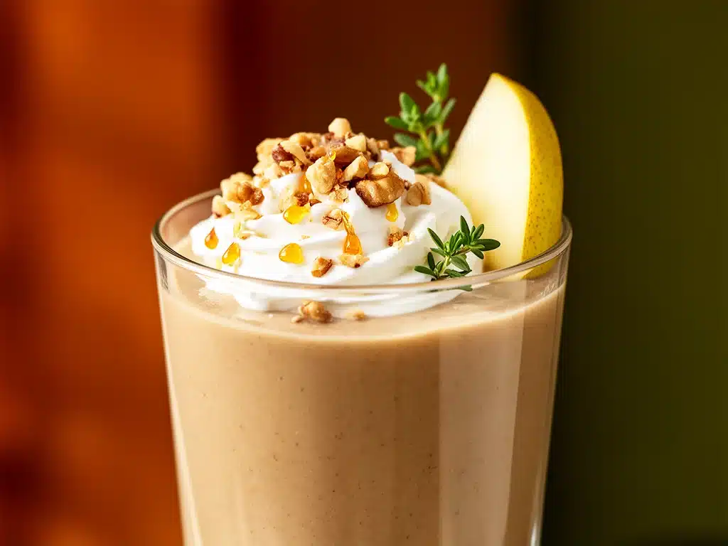 cremiger Birnen-Smoothie - featured image