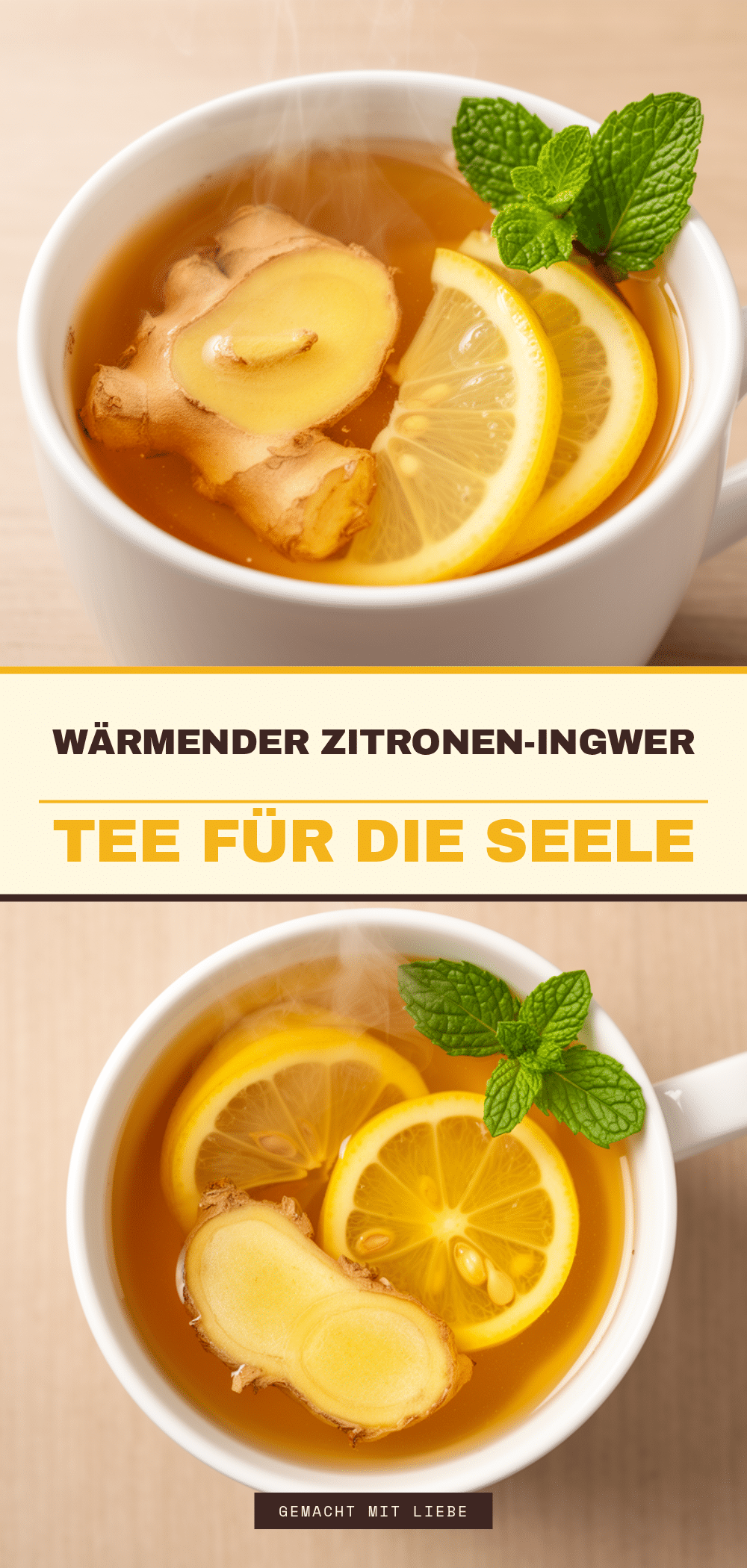 Einfacher Zitronen-Ingwer-Tee: Das beste 5-Minuten-Heilmittel 5 Einfacher Zitronen-Ingwer-Tee recipe