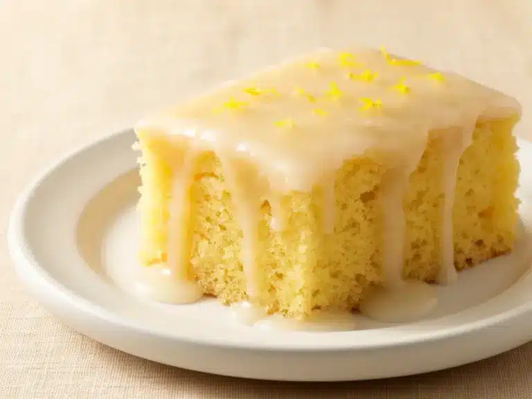 Startseite 2 Einfacher Zitronenkuchen mit Zuckerguss - featured image