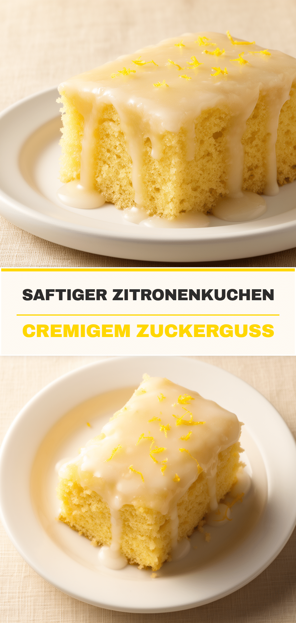 Einfacher Zitronenkuchen mit Zuckerguss in 30 Min 5 Einfacher Zitronenkuchen mit Zuckerguss recipe