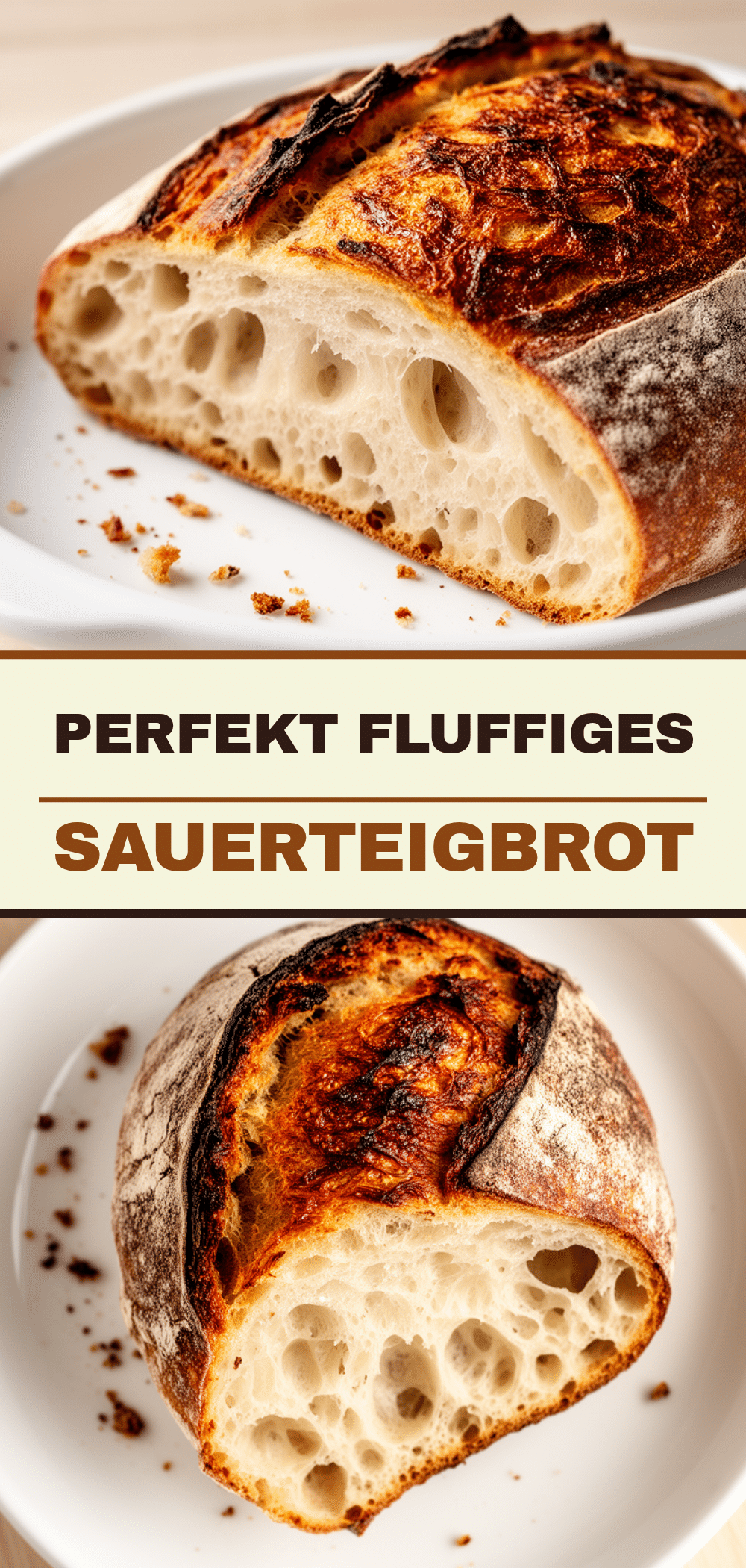 Einfaches Sauerteigbrot ohne Starter: Fluffig & Einfach 5 Einfaches Sauerteigbrot ohne Starter recipe