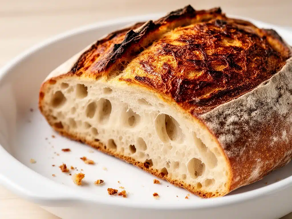 Einfaches Sauerteigbrot ohne Starter - featured image