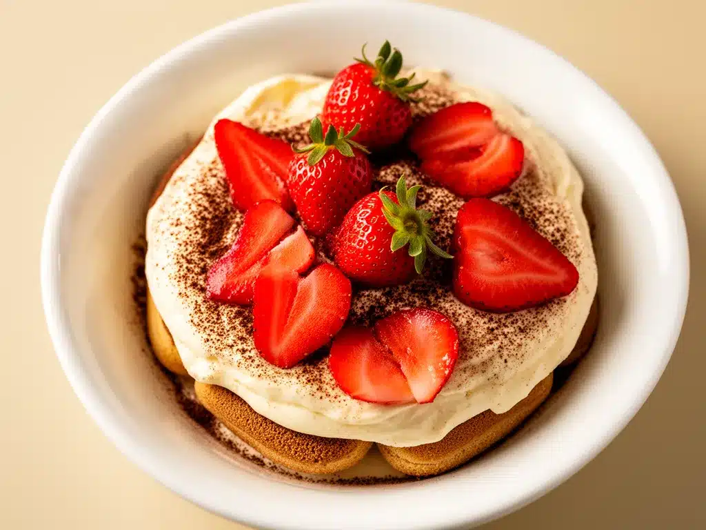 Erdbeer-Tiramisu: Einfaches Dessert in 15 Min 4 Erdbeer-Tiramisu preparation steps