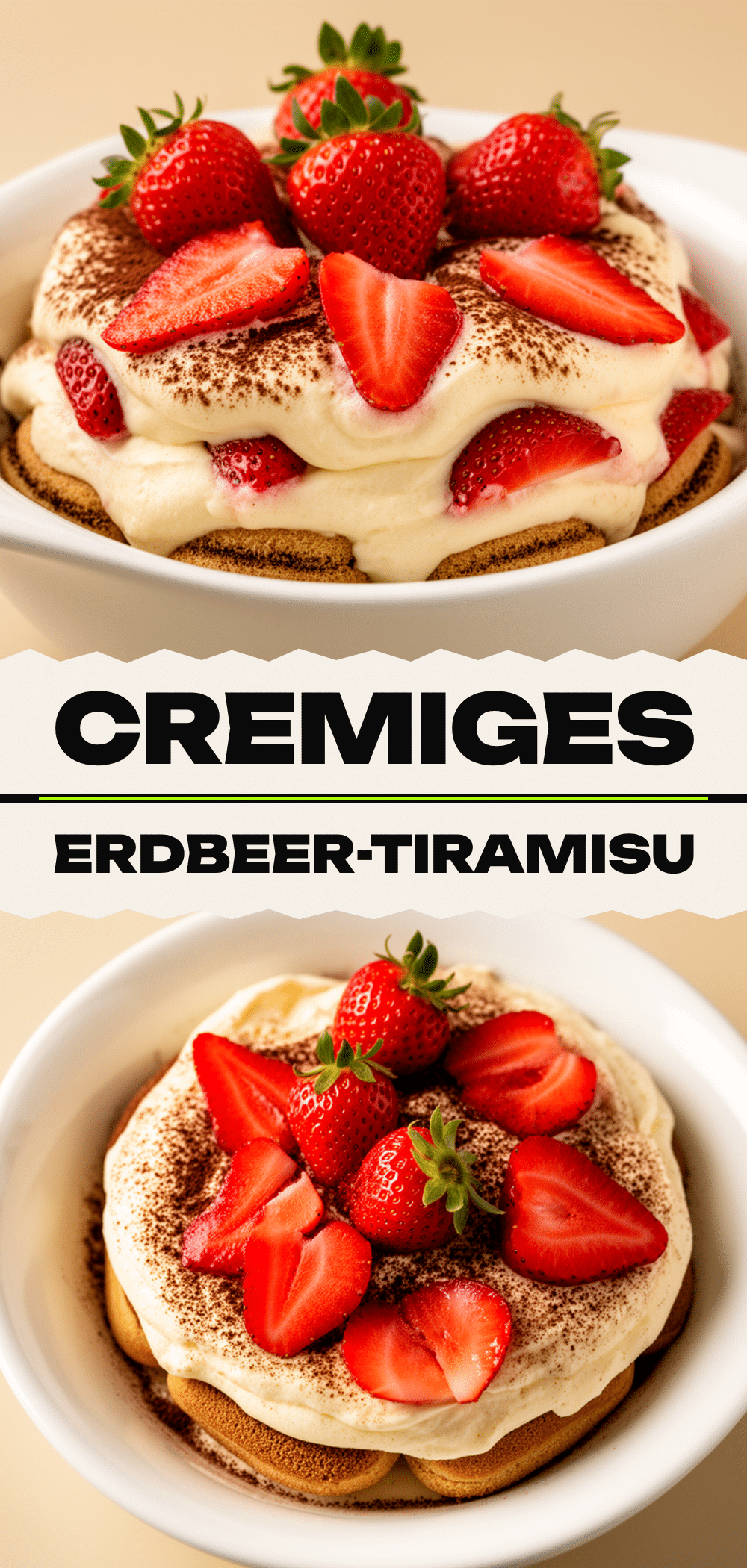 Erdbeer-Tiramisu: Einfaches Dessert in 15 Min 5 Erdbeer-Tiramisu recipe