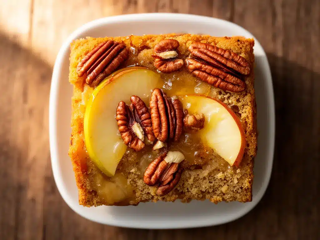 Erntedank Apfel-Pekannuss-Kuchen: Der perfekte saftige Kuchen 4 Erntedank Apfel-Pekannuss-Kuchen preparation steps