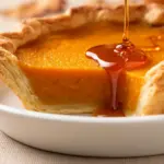 Erntedank Kürbis-Tarte mit Ahornsirup - featured image