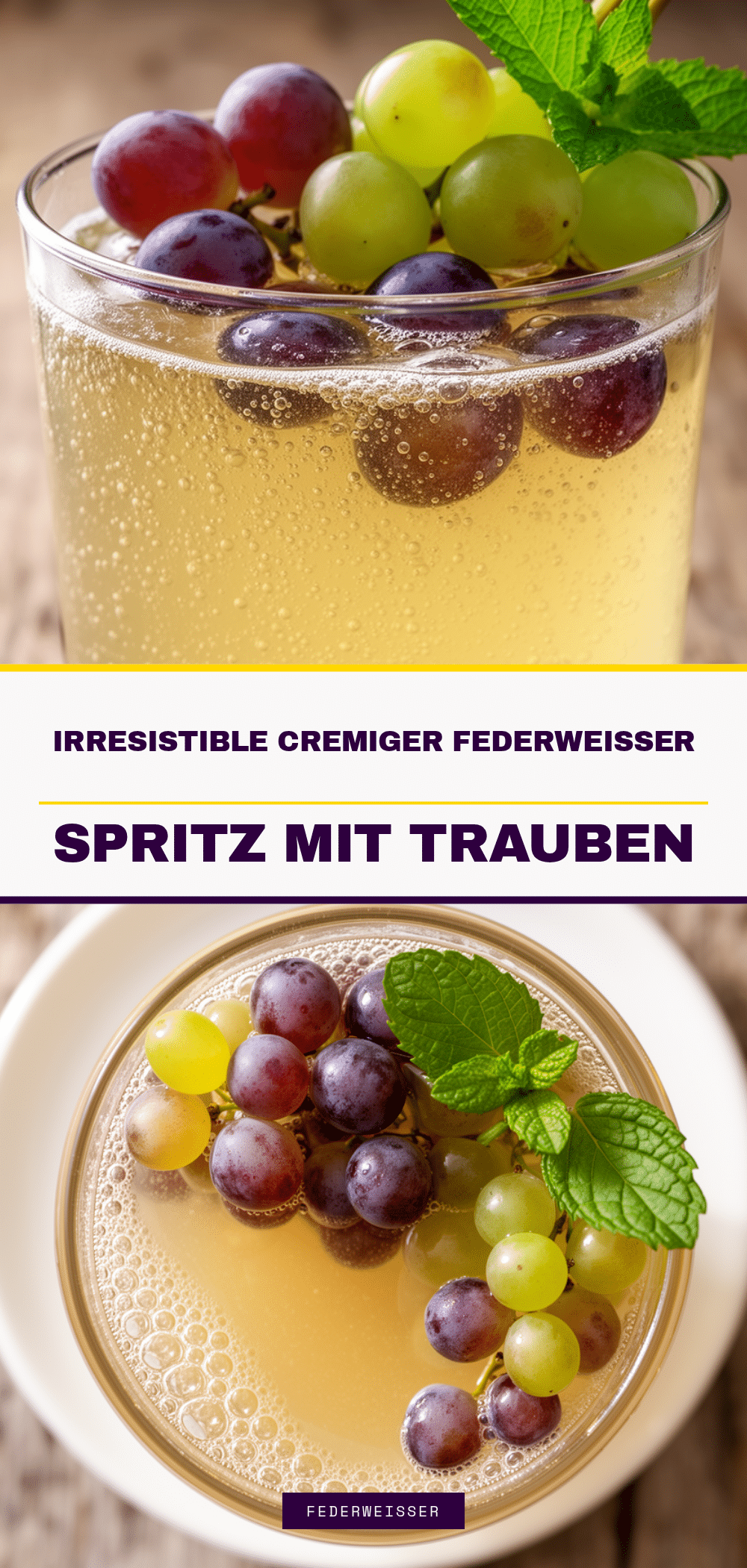 Federweißer Spritz: Einfacher Trauben-Cocktail 5 Federweißer Spritz recipe