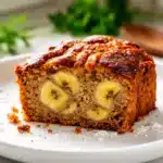 fluffiger Bananenkuchen ohne Mixer - featured image
