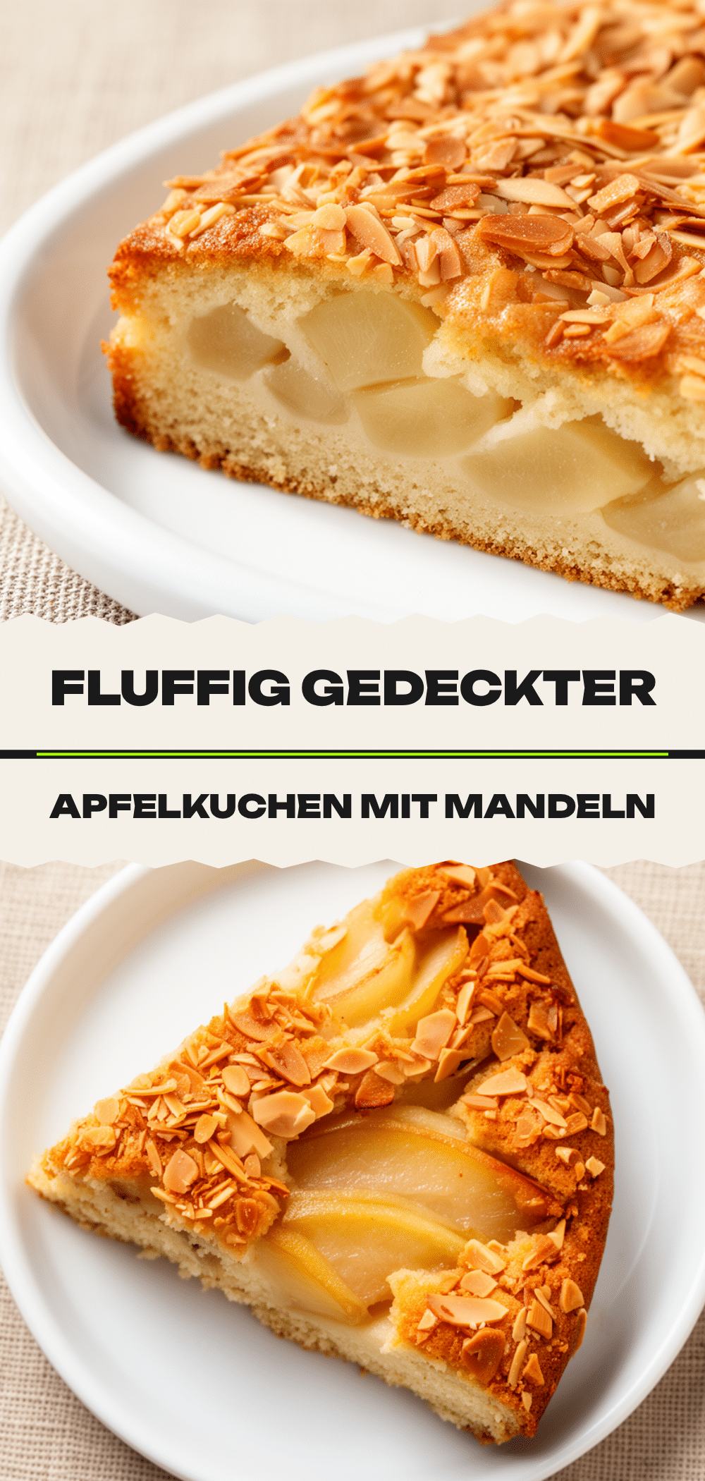 Fluffiger gedeckter Apfelkuchen: 3-Step Rezept 5 fluffiger gedeckter Apfelkuchen recipe