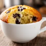 Fluffiger Mikrowellen Tassenkuchen in 2 Min - featured image